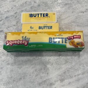 Squeezy Butter Toy - Yellow